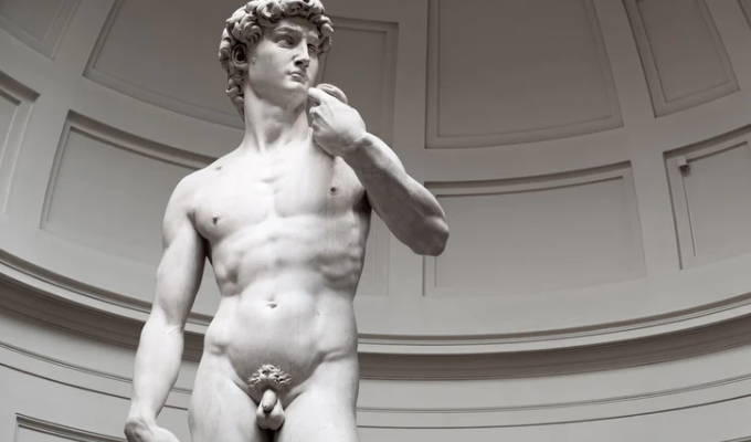 intact penis david