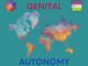 world map on blue green background titled genital autonomy 15 sqaure logo to right diverse hands in a circle top left banner size