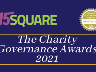 15 square shortlisted for the The Charity Governance Awards 2021