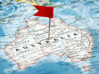 map of Australia illustrating the trouble down under with male circumcision